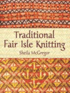 Traditional fair isle knitting