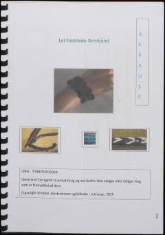 Let hæklede armbånd