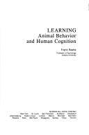 Learning : Animal behavior and human cognition