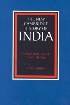 An agrarian history of South Asia