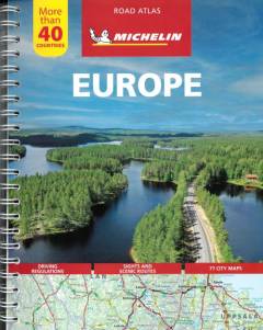 Europe : atlas routier et touristique, tourist and motoring atlas, Strassen- und Reiseatlas, toeristische wegenatlas, atlante stradale e turistico, atlas de carreteras y turístico, atlas rodoviário e turístico