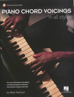 Piano chord voicings in all styles