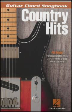 Guitar chord songbook - country hits
