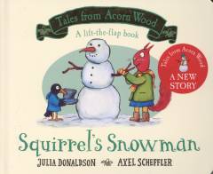 Squirrel's snowman