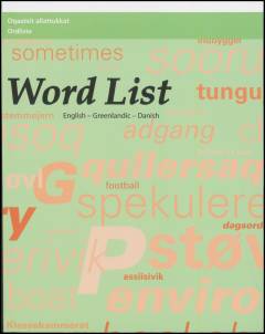 Word list : English-Greenlandic-Danish