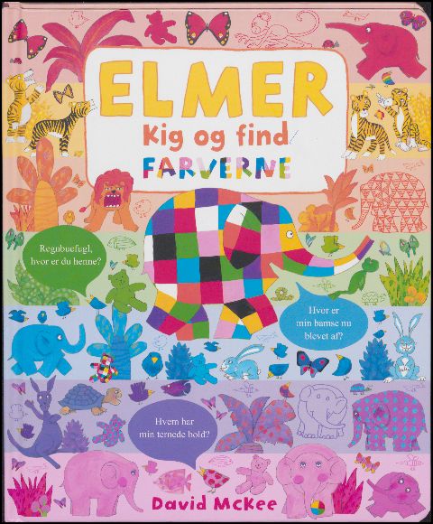 Elmer kig og find - farverne