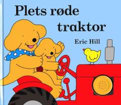 Plets røde traktor