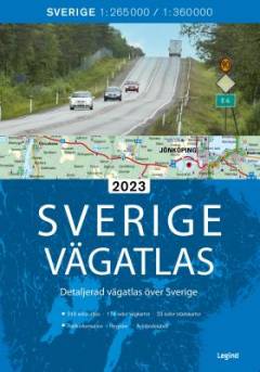 Sverige vägatlas : detaljerad vägatlas över Sverige