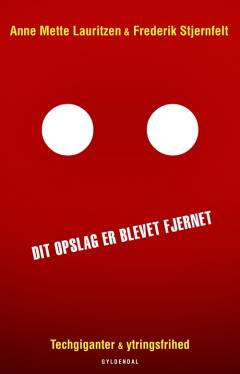 Dit opslag er blevet fjernet : techgiganter & ytringsfrihed
