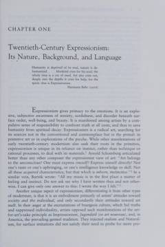 Expressionism in twentieth-century music