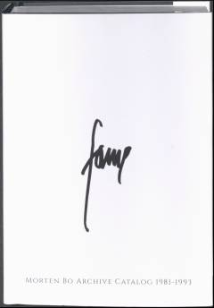 Fame : Morten Bo archive catalog 1981-1993