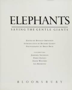 Elephants : saving the gentle giants