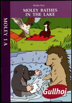 Moley bathes in the lake