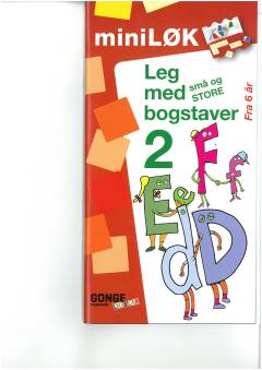 Leg med bogstaver : små og store. 2