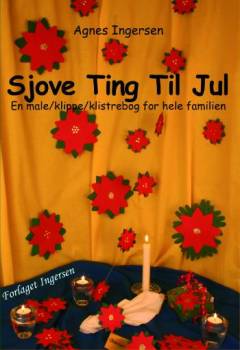 Sjove ting til jul : en male/klippe/klistrebog for hele familien
