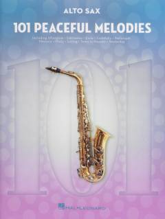 101 peaceful melodies : Alto sax