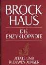 Brockhaus Enzyklopädie in 24 Bänden. Band 27 : Zitate und Redewendungen