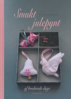 Smukt julepynt af broderede duge
