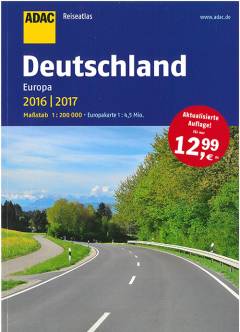 Deutschland Europa 2016/2017 : Reiseatlas, 1:200 000
