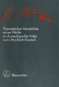 Franz Schubert : thematisches Verzeichnis seiner Werke in chronologischer Folge