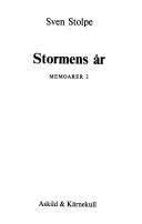 Stormens år : memoarer 2