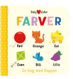 Baby elsker farver : en bog med flapper