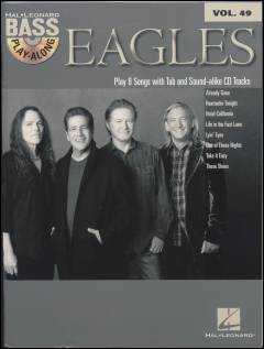 Eagles : play 8 songs with tab and sound-alike audio