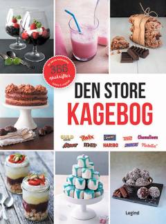 Den store kagebog : 366 kultopskrifter : Nutella, M&M's, Mars, Chamallows, Toms Guld Barre, Twix, cola, Toms Skildpadde, Haribo, Snickers, Den Gamle Fabrik, Toms Ekstra, Smarties, Galle & Jessen