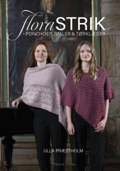 Florastrik - ponchoer, sjaler & tørklæder