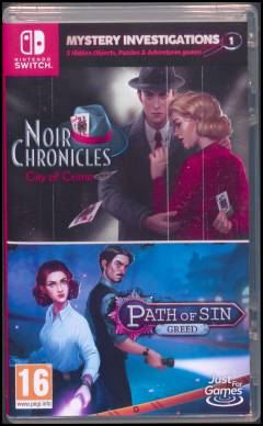 Noir chronicles - city of crime: Path of sin - greed