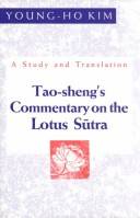 Tao-sheng's commentary on the Lotus Sūtra : a study and translation