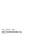Den brændende by : digte
