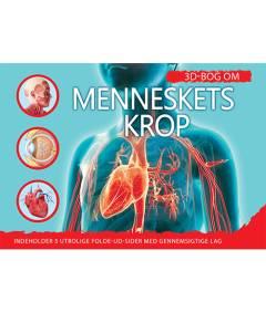 3D-bog om menneskets krop : opdag kroppens spændende hemmeligheder