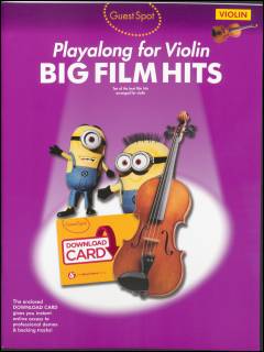 Big film hits : \playalong for violin\