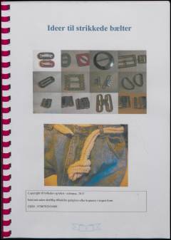 Ideer til strikkede bælter