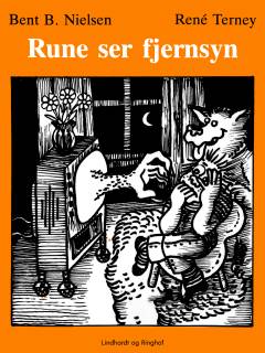 Rune ser fjernsyn