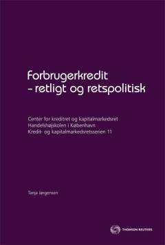 Forbrugerkredit - retligt og retspolitisk