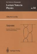 Anyons : quantum mechanics of particles with fractional statistics