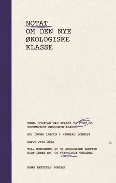 Notat om den nye økologiske klasse