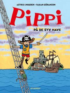 Forside til bogen Pippi på de syv have