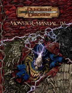Monster manual IV: Monster manual 4