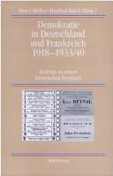 Demokratie in Deutschland und Frankreich 1918 - 1933/40 : Beiträge zu einem historischen Vergleich