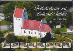 Folkekirkerne på Lolland-Falster : set fra luften