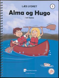 Alma og Hugo i en kano