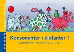 Konsonanter i elefanter : lydidentifikation. Bind 1 : Konsonanter s, l, f, j, v og w