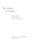The analysis of variance