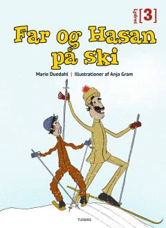 Far og Hasan på ski