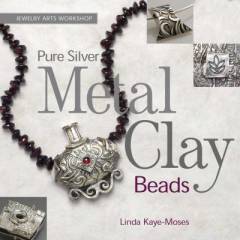 Pure silver metal clay beads