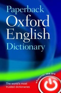 Paperback Oxford English dictionary