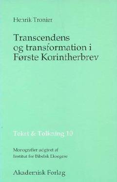 Transcendens og transformation i Første Korintherbrev